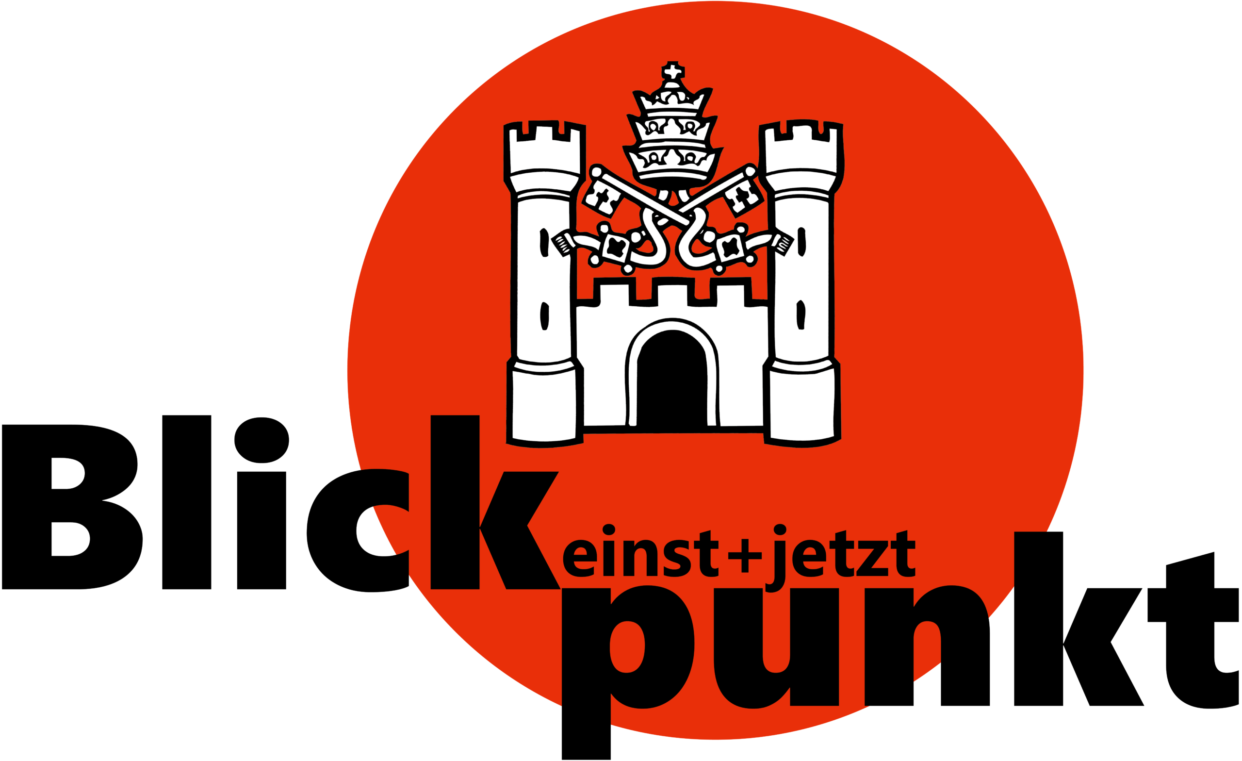 Ausstellung Logo Blickpunkt – einst und jetzt